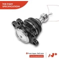 thumbnail image 6 of A-Premium Front Suspension Kit Ball Joint Compatible with Chevrolet Tahoe 1995, Blazer 1992-1994, K1500, K2500, K1500 Suburban, Astro & GMC Yukon, K1500, K2500, K1500 Suburban, Safari 4-PC Set, 6 of 9
