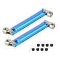 thumbnail image 1 of XingJian LLC RC Car Upgrade Parts - Alloy Drive Shaft Kit for RGT 86100 1/10 RC Crawler (Blue), 1 of 9