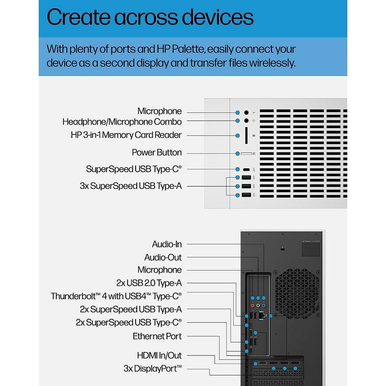 HP Envy Tower Gaming PC - 12th Gen Intel i9-12900, NVIDIA HP Envy Tower Gaming PC - 12th Gen Intel i9-12900, NVIDIA