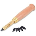 thumbnail image 2 of pitrice Auto Leather Tool Adjustable Screw Hole Punch Bookbinding Tool for Sewing Leather Paper Craft, 2 of 8