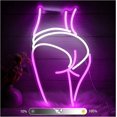 thumbnail image 1 of Thighs Girl Letreros de neón para dormitorio, Sexy Lady Back Letrero de neón, LED regulable Letreros de neón para decoración de pared, Cool Room Decor para dormitorio Living Art Gallery Cafe Bar Part JAMW Sencillez, 1 of 5