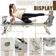 thumbnail image 3 of Homsido Foldable Pilates Reformer Machine, Grey, 3 of 5