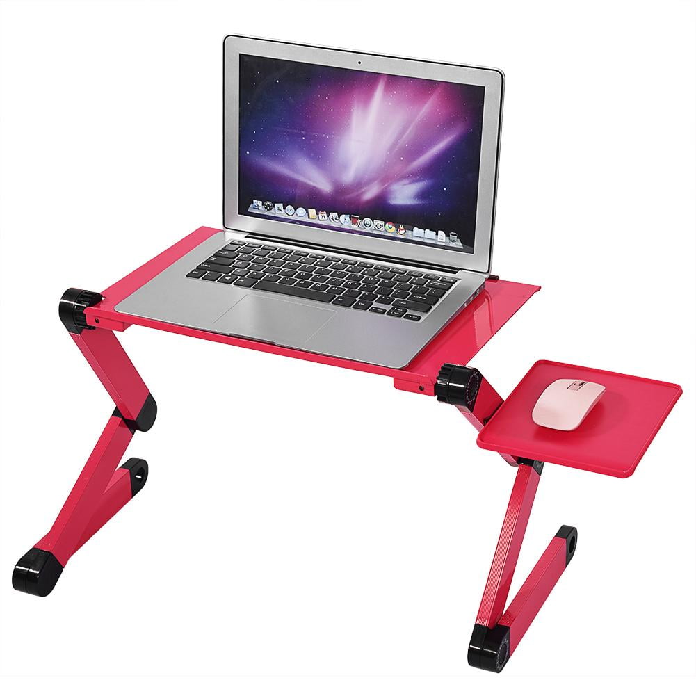 Estink Folding Laptop Desk Adjustable Height Computer Lap Table
