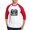 Red/White, variant on CafePress - Ghostly Spells - Cotton Baseball Jersey, 3/4 Raglan Sleeve Shirt