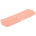 thumbnail image 1 of Protector de Salpicaduras de Cocina, 17.7" x 5.8" Tapete de Silicona para Grifo, Atrapa Agua de Baño, Cocina de Casa Rural y Caravana en Color Rosa, 1 of 5
