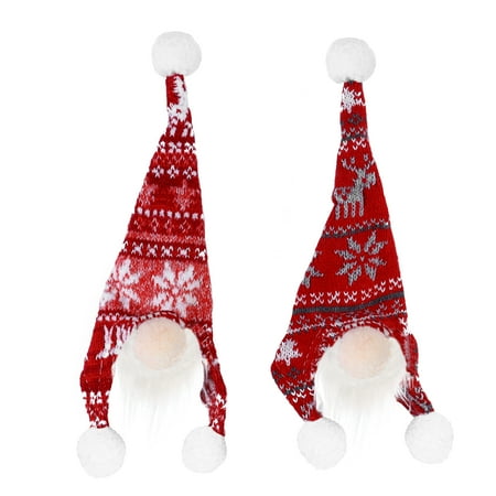 

NICEXMAS 2 Pcs Dustproof Bottle Sleeves Festive Party Props Funny Wine Bottle Covers