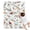 Pioneer Flower Floral, variant on Pioneer Flower Floral Print Pattern Blanket,Comfortable Soft Lamb Wool Throw Blanket,All Season,Warm Lightweight Blankets for Sofa Bed Couch Living Room Chair,30"x40"