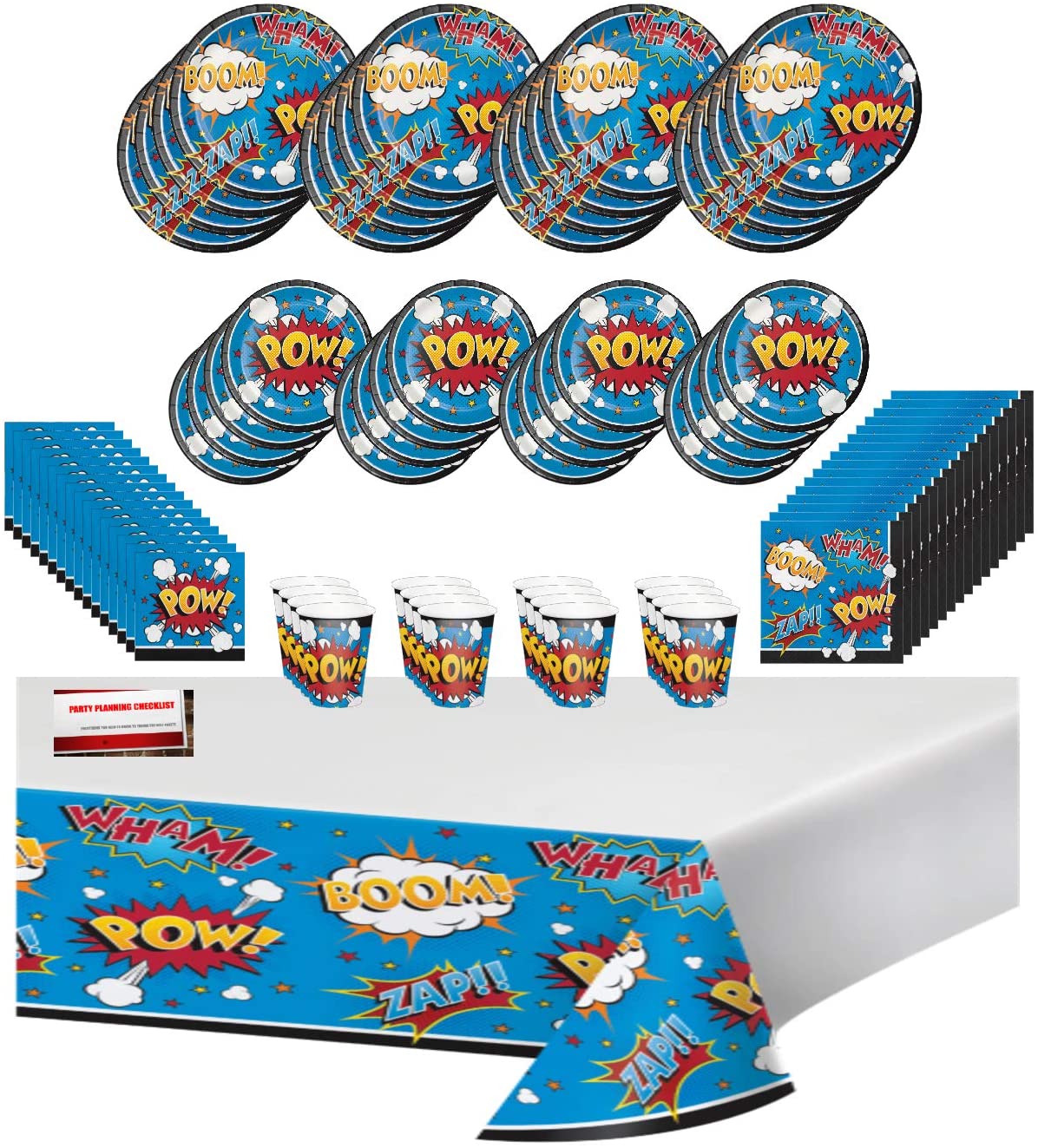 Action Adventure Superhero Hero Party Premium Deluxe Birthday Party