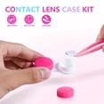 thumbnail image 4 of Estuche para lentes de contacto KISEER Colorful Soak, kit de almacenamiento x12, 4 of 7