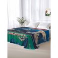 thumbnail image 6 of King Flat Sheet Only Retro Dog Playing Poker Card Soft Microfiber Cooling Bedding Sheets Witty Abstract Art Flat Bed Sheet for Hotel,Home Decor, 6 of 9