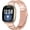 Rose Gold, variant on REQO Stainless Steel Band Compatible with Fitbit Versa 4 / Fitbit Sense 2 / Fitbit Versa 3 / Fitbit Sense, Adjustable Metal Watch Bands Bracelets,Wristband Replacement for Women Men