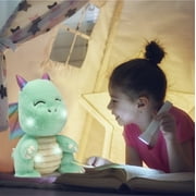 Hugs & Cuddles Glow Brights 12 Dragon Plush with LED Lights & Sound Effects, Ultra-Soft