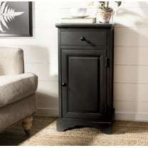 SAFAVIEH Jett Traditional Solid Storage Cabinet, Grey