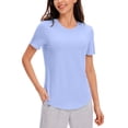 thumbnail image 1 of Remera CRZ YOGA de Algodón Pima Suave y Elástica Color Azul Periwinkle Talle L, 1 of 4