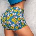 thumbnail image 6 of Rocae Lovely Duck for Women's Quick-Dry Running Shorts,Ladies Active Athletic Apparel Yoga Workout Gym Running Volleyball Spandex Shorts Medium, 6 of 9
