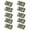 Army Green, variant on 10Pcs Quick Release Plastic Buckles for Easy DIY Crafting and Gear Customization