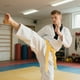 thumbnail image 5 of Cinturón de Karate, Taekwondo, Dojo y Judo, de doble aguja y ocho hilos, hecho a mano, Baotou, de doble capa, con núcleo interior de fieltro de algodón., 5 of 6
