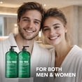 thumbnail image 2 of Botanic Hearth Tea Tree Shampoo and Conditioner Set - with 100% Pure Tea Tree Oil, for Itchy and Dry Scalp, Sulfate Free, Paraben Free - for Men and Women - 2 bottles 16 fl oz each, 2 of 10