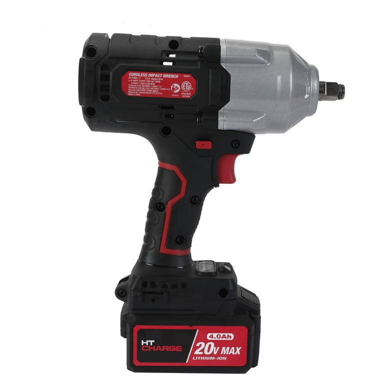 Hyper Tough 20V Brushless 1/2-In Impact Wrench, 900 Ft-Lbs photo 8
