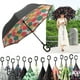 Parapluie de Pluie Inversé à l'Envers à Double Couche Pliante Coupe-Vent (14 Motifs cumbrella) – image 1 sur 9