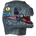 thumbnail image 2 of Jurassic World Fallen Kingdom Raptor Blue Adult Latex Costume Mask, 2 of 9
