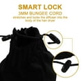 thumbnail image 4 of 1pack Travel Hair Dryer Sock Cover Heat Protection Cap Fits Most Standard Blow Dryers Portable Foldable Attachment for Curly Wavy Hair Foldable Travel Diffuser Sock with Elastic Band, 4 of 6