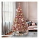 thumbnail image 3 of Árbol Navidad Pino Navideño Ramas Métalicas 1.90m Esquimal Color Oro Rosa, 3 of 7
