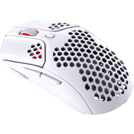 HyperX - Pulsefire Haste Lightweight Wireless Optical Gaming Mouse - White