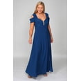 thumbnail image 4 of R&M Richards Long Plus Size Formal Evening Dress 1367W, 4 of 6