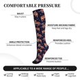 thumbnail image 2 of Pofeuu Leopard Print Print Compression Socks for Women & Men Circulation - Best Support for Nurses,Running,Athletic,Sports, 2 of 7