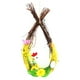 thumbnail image 1 of Guirnalda De Puerta Delantera De Pascua, Simulación De Nido De Pollo De Ratán Con Huevo De Espuma Falso, Decoración Colgante De Pascua Para Fiesta De Tienda En Casa Yuarrent HA034664-00, 1 of 6
