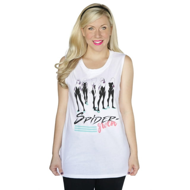 Her Universe Débardeur Marvel Spider Gwen pour Femmes (4X)