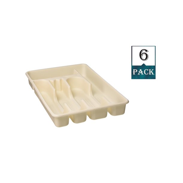 Rubbermaid Small Cutlery Tray (Pack Of 6)