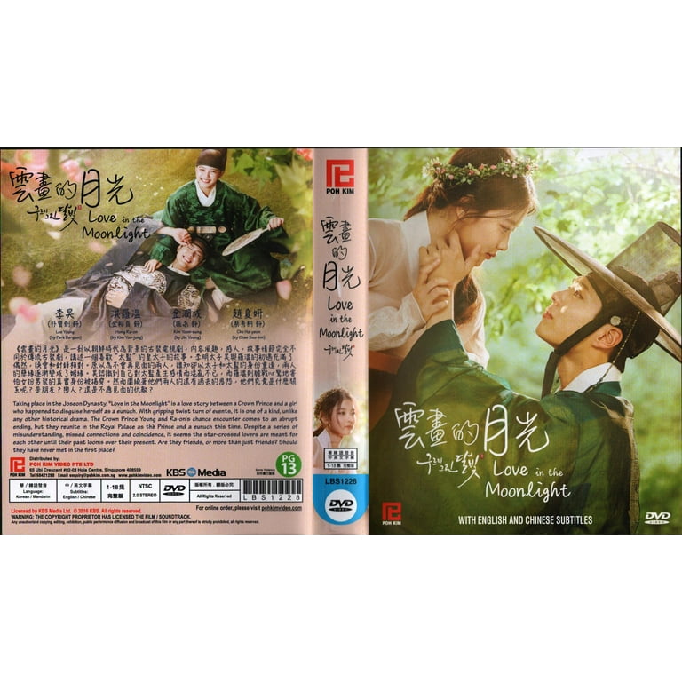 Love In The Moonlight Korean Drama DVD - Complete TV Series