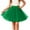 Green, variant on Girls Tutu Skirt with Elastic Waistband – 3-Layer Tulle Dance Skirt for Kids Ages 3–10, Layered Ballet & Party Performance Costume
