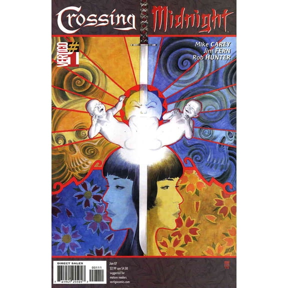 Crossing Midnight #1 VF ; DC/Vertigo Comic Book
