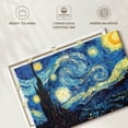 thumbnail image 6 of Elephant Stock Starry Night Wall Art - Horizontal Canvas Wall Art - Living Room Wall Decor - Nature Canvas - Yellow And Blue Decor By Vincent Van Gogh - 45" x 30", 6 of 8
