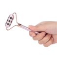 thumbnail image 3 of 3 in 1 Gua Sha Facial Tool Set Jade Stone Facial Microneedle Roller Massager Tools, 3 of 5
