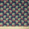 Waverly Inspirations Cotton 44" Wide 100% Cotton Anchor And Cherries Ink Color Sewing Fabric, By The Yard