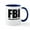 White/Navy Inside, variant on CafePress - FBI Female Body Inspector Mug - 11 oz Ceramic Mug - Novelty Coffee Tea Cup