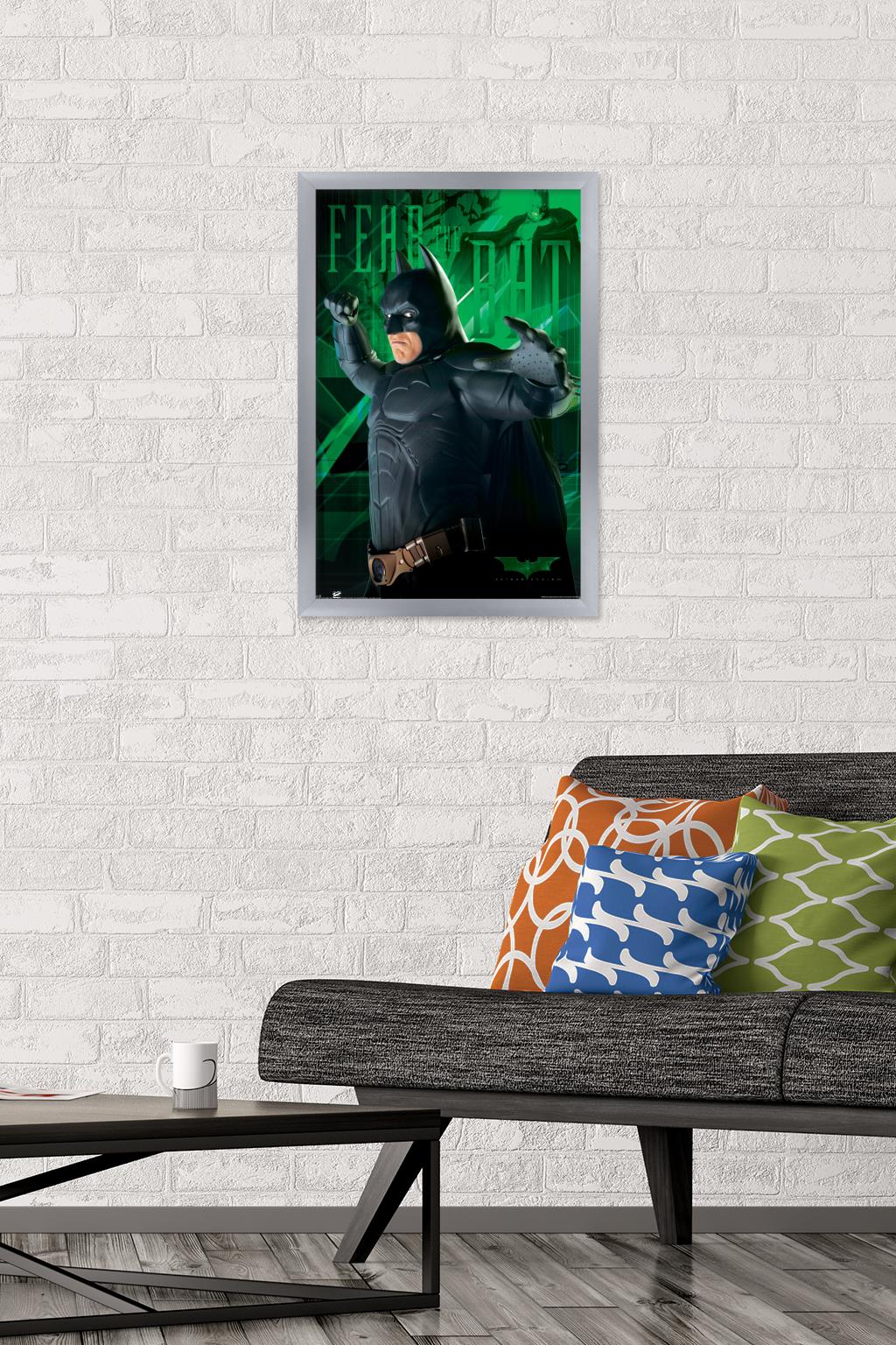 DC Comics - Batman - Fear Wall Poster, 14.725" x 22.375", Framed
