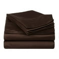 thumbnail image 2 of BNM Egyptian Cotton 530 Thread Count Sheet Set, Split King Size, Cafe, 2 of 5