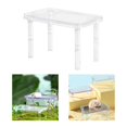 thumbnail image 1 of Small Animals Platform with Pillars Hamster Platform for Gerbil Squirrel Rat Clear, 1 of 10
