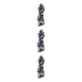 thumbnail image 3 of Guardoinrt Costumes With Unique Lace Applique Patch Beautiful Florals Applique Patch Wavy blue 3Set, 3 of 6