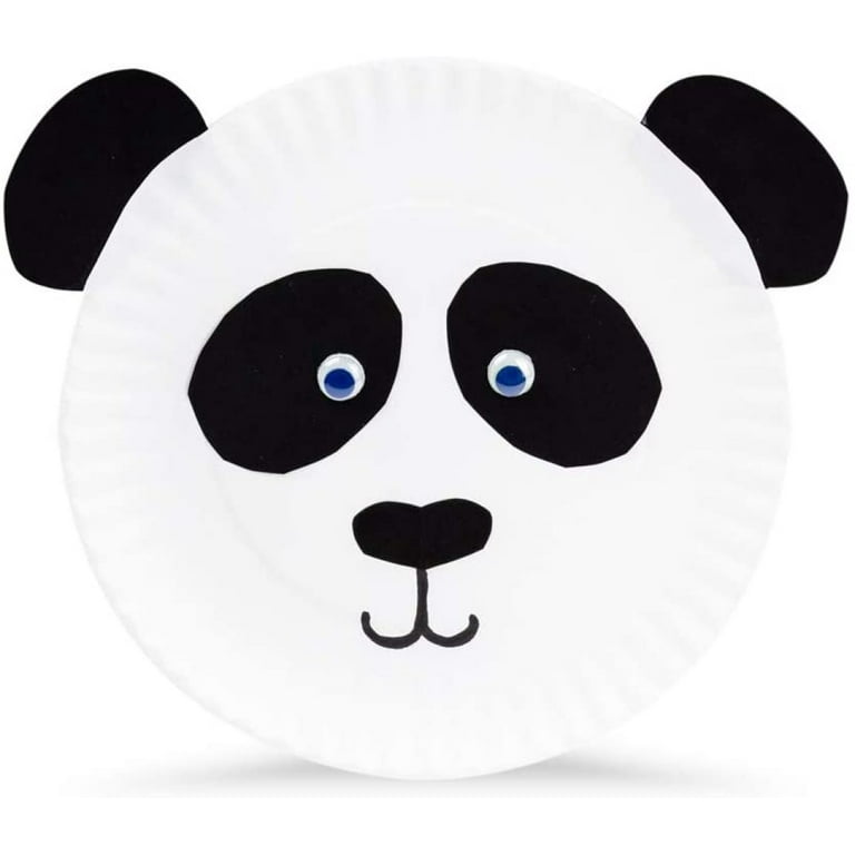 Hygloss Products Paper Plates - Uncoated White Plate - Use for Foodware,  Events, Activities, Crafts Projects and More - Environmentally Friendly 