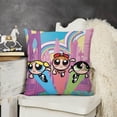 thumbnail image 2 of The Powerpuff Girls Pillow Case Soft Pillow Cover Pillowcase Decorative Cushion Cover Home Decor 12 "x12 ", 2 of 8