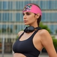 thumbnail image 4 of Cool French Bulldog No.136 Headbands for Women Men, Workout Elastic Sweat Band for Yoga Running Cycling Gym Exercise Non Slip Head Bands for Women's Hair, 4 of 5