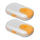 thumbnail image 1 of Pastillero de 2 piezas, organizador de compartimentos, pastillero de viaje, pastillero diario, 1 of 5