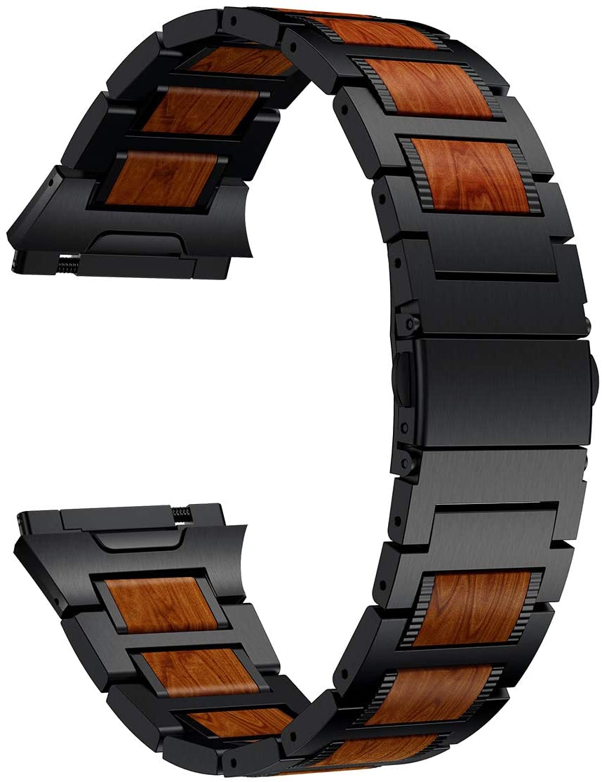 Wood Band Compatible for Fitbit Ionic 