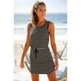 thumbnail image 2 of LASCANA Women's Striped Sleeveless Dress Tie, 2 of 5